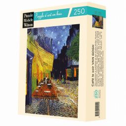 Puzzle Michèle Wilson 250 Le café le soir Van Gogh Puzzle