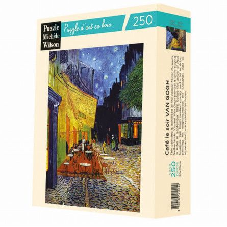 Puzzle Michèle Wilson 250 Le café le soir Van Gogh Puzzle