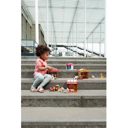 Boîte à jouets Ferme 2 en 1 Scratch Ikaipaka jeux & jouets Royan