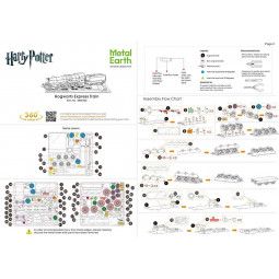 MetalEarth Harry Potter Poudlard Train Express Metal Earth