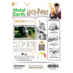 MetalEarth Harry Potter Le Terrier Metal Earth Ikaipaka jeux &