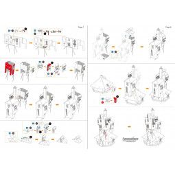 MetalEarth Harry Potter Le Terrier Metal Earth Ikaipaka jeux &