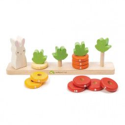 Comptage de carottes Tender Leaf Toys Ikaipaka jeux & jouets