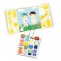 Stickers des petits Les habits Djeco Ikaipaka jeux & jouets