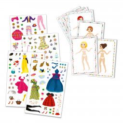 Stickers Trop mode Djeco Ikaipaka jeux & jouets Royan