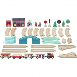 Circuit Train Grand Express VILAC VILAC Ikaipaka jeux & jouets