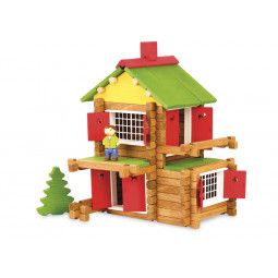 Mon chalet en bois 135p JEUJURA JEUJURA Ikaipaka jeux & jouets