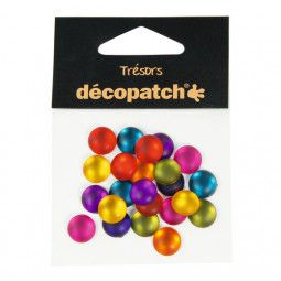24 cabochons Flashy 1cm Décopatch  Ikaipaka jeux & jouets Royan