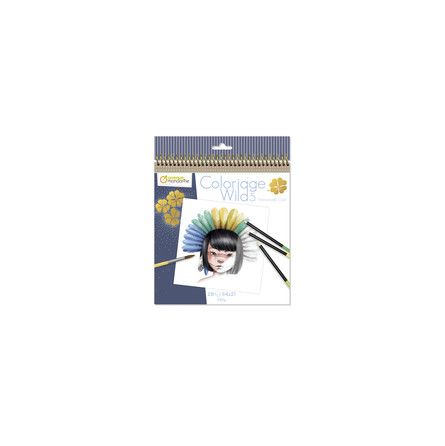 Carnet de coloriage Wild 5 - IkaIpaka Royan