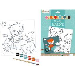 Graffy Paint Renard Avenue Mandarine Ikaipaka jeux & jouets