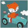 Graffy Paint Renard Avenue Mandarine Ikaipaka jeux & jouets