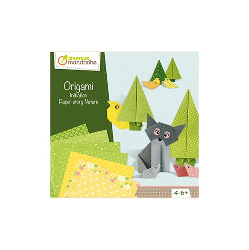 Origami Coffret d'initiation Avenue Mandarine Ikaipaka jeux &