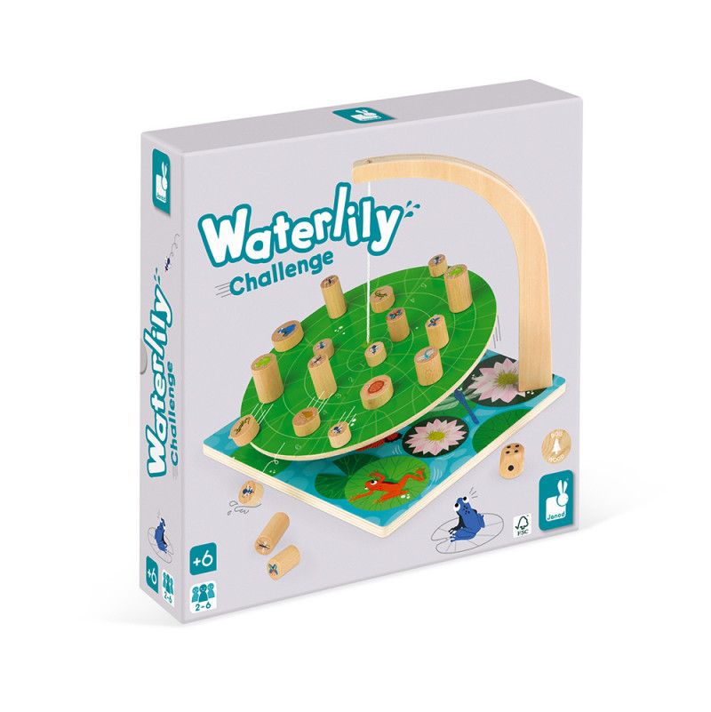 Jeu d'adresse Waterlily Challenge janod Ikaipaka jeux & jouets