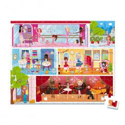 Valise Puzzle 100p Danse Académie janod Ikaipaka jeux & jouets