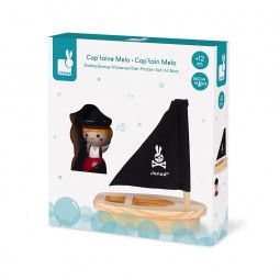 Cap'taine Mélo et son bateau Janod janod Ikaipaka jeux & jouets