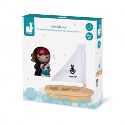 John Mousse et son bateau Janod janod Ikaipaka jeux & jouets