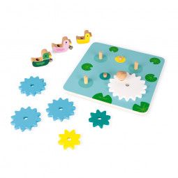 La Mare aux Canards Engrenages Janod janod Ikaipaka jeux &