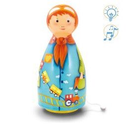 Lampe musicale - Petit train L'oiseau Bateau Ikaipaka jeux &