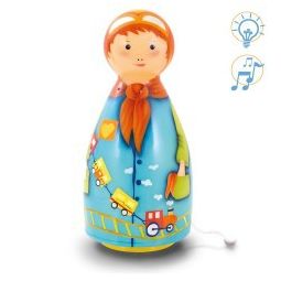 Lampe musicale - Petit train L'oiseau Bateau Ikaipaka jeux &