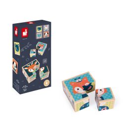 Mes premiers cubes Portraits de la forêt janod Ikaipaka jeux &