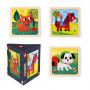 Coffret 3 puzzles Tornado, Titus & Félix janod Ikaipaka jeux &