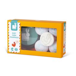 Coffret 5 Baby tampons Ferme Janod janod Ikaipaka jeux & jouets