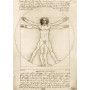 Puzzle 1000p L'homme de Vitruve Léonard de Vinci BlueBird