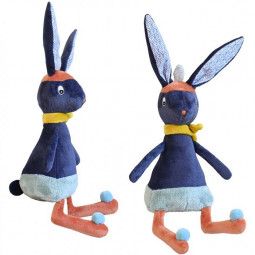 Gabin Lapin Doudou Ebulobo Ikaipaka jeux & jouets Royan