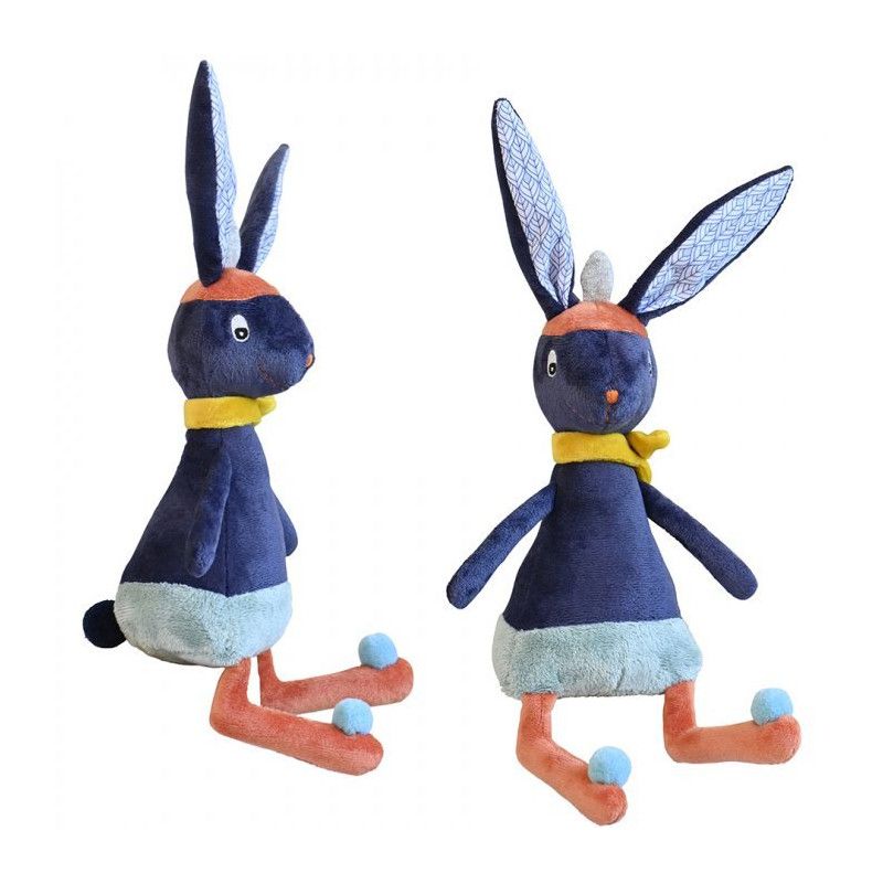 Gabin Lapin Doudou Ebulobo Ikaipaka jeux & jouets Royan