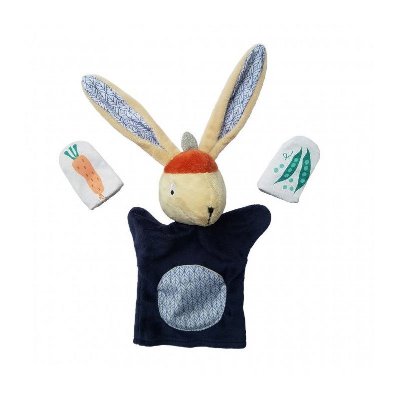 Gabin Lapin Marionnette Ebulobo Ebulobo Ikaipaka jeux & jouets