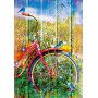 Puzzle 1000p Bluebirds on a bicycle BlueBird Ikaipaka jeux &