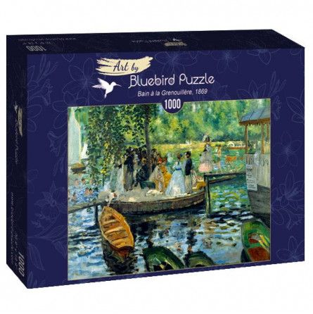 Puzzle 1000p La Grenouillère Renoir BlueBird Ikaipaka jeux &