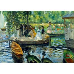 Puzzle 1000p La Grenouillère Renoir BlueBird Ikaipaka jeux &