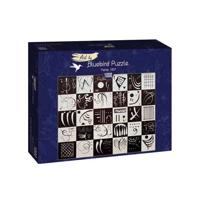 Puzzle 1000p Trente Kandinsky - IkaIpaka Royan