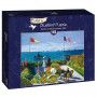 Puzzle 1000p Garden at Saint-Adresse Monet BlueBird Ikaipaka