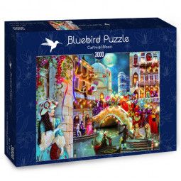 Puzzle 3000p Carnival Moon BlueBird Ikaipaka jeux & jouets Royan