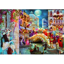 Puzzle 3000p Carnival Moon BlueBird Ikaipaka jeux & jouets Royan