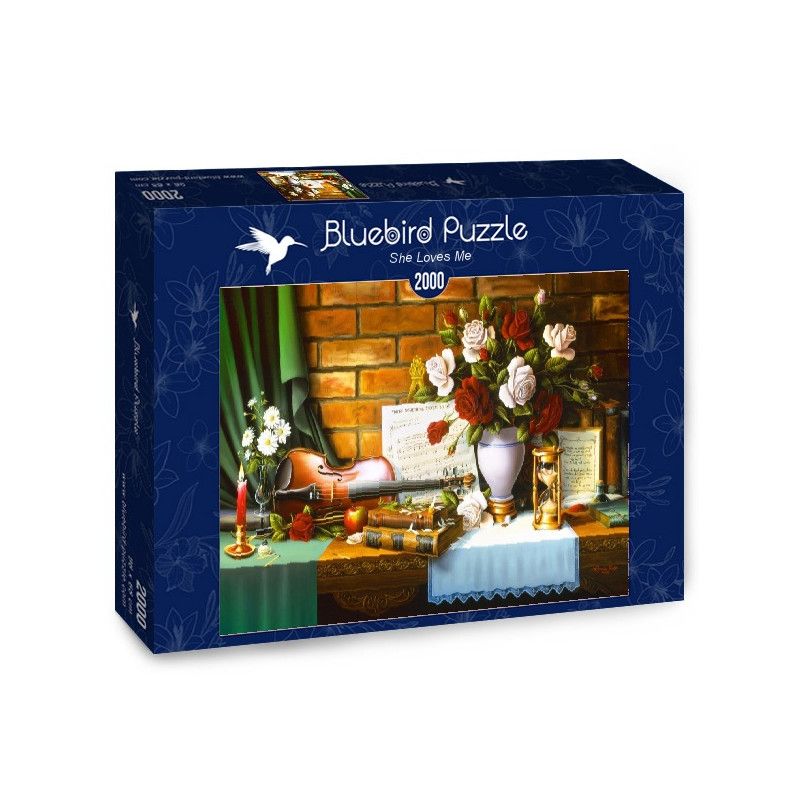 Puzzle 2000p She Loves Me BlueBird Ikaipaka jeux & jouets Royan