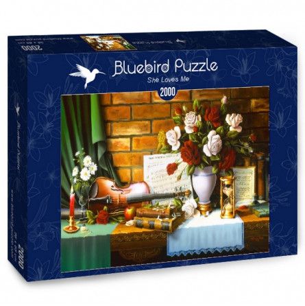 Puzzle 2000p She Loves Me BlueBird Ikaipaka jeux & jouets Royan