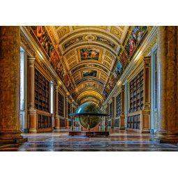 Puzzle 1500p Diana Gallery Fontainebleau castle BlueBird