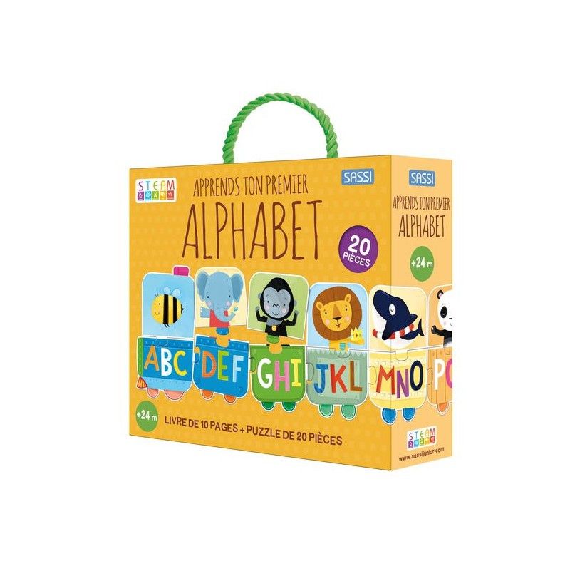 Apprends ton premier alphabet Sassi Ikaipaka jeux & jouets Royan