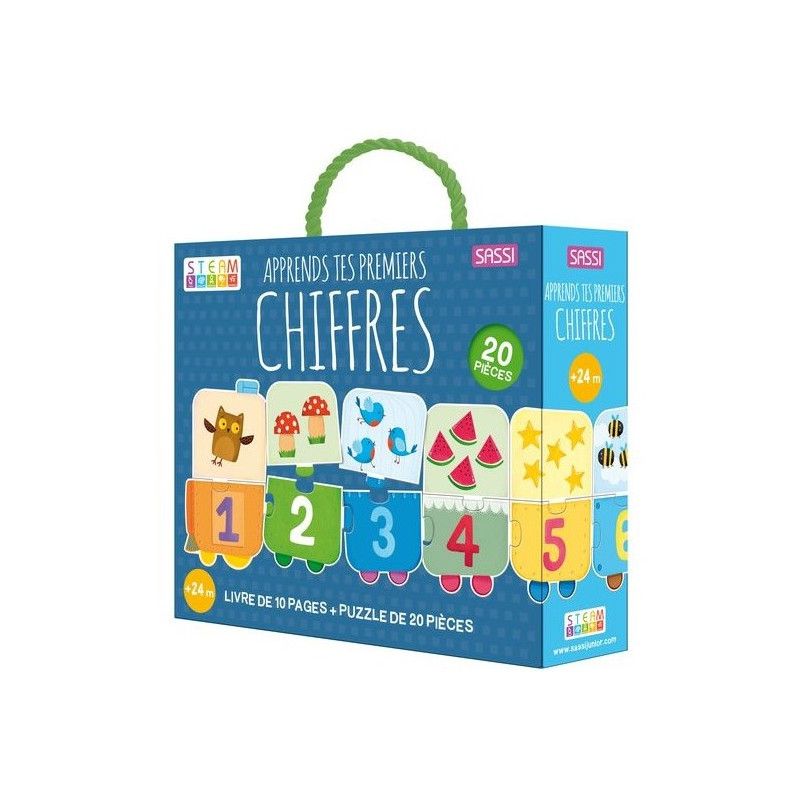 Apprends tes premiers chiffres Sassi Ikaipaka jeux & jouets
