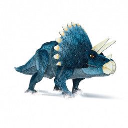 Puzzle 3D L'ère des dinosaures Triceratops Sassi Ikaipaka jeux