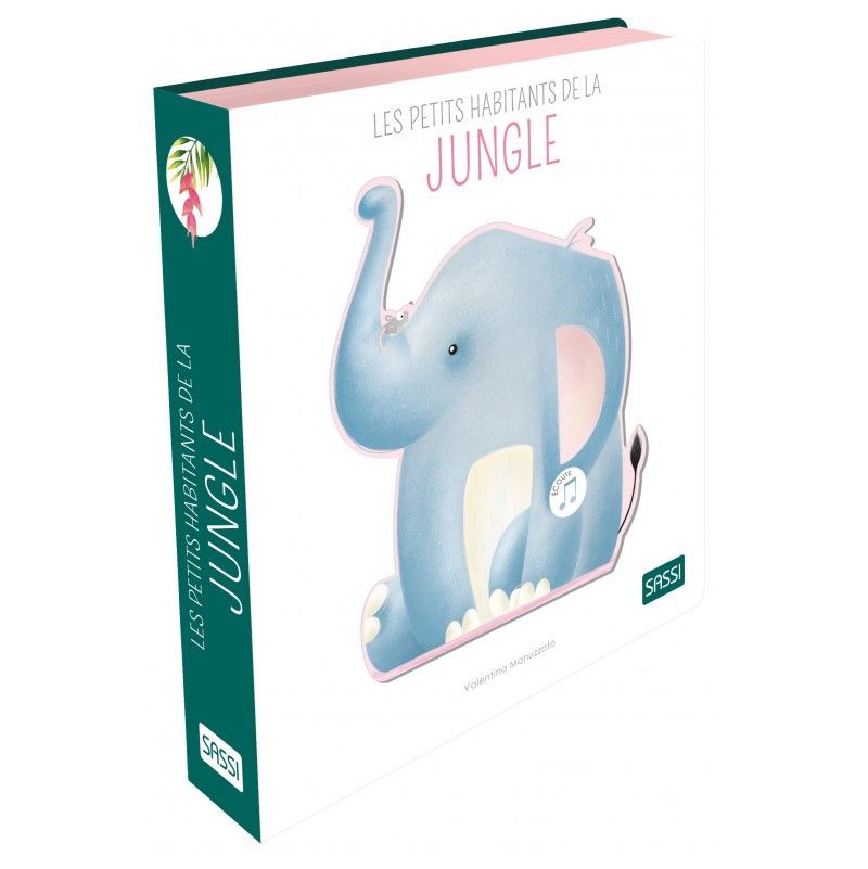 Livre sonore Les petits habitants de la jungle Sassi Ikaipaka
