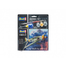 Maquette Set Focke Wulf FW190 F-8 REVELL Ikaipaka jeux & jouets