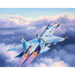 Maquette Set SUCHOI SU-27 FLANKER REVELL Ikaipaka jeux & jouets