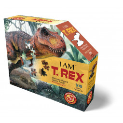 Puzzle 100p I AM T-Rex - IkaIpaka Royan