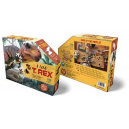 Puzzle 100p I AM T-Rex - IkaIpaka Royan