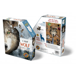 Puzzle 300p I AM Mini Loup - IkaIpaka Royan