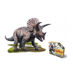 Puzzle 100p I AM Triceratops - IkaIpaka Royan